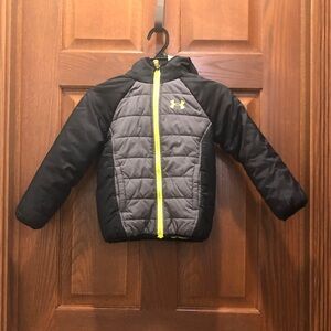 Under Armour Black and Gray Jacket with snow pants